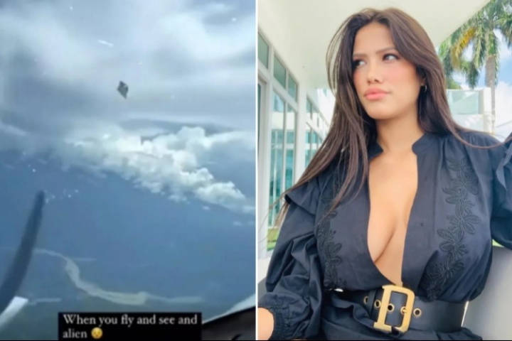 太陽報：菲利克斯女友聲稱在飛機上拍到UFO，飛行速度驚人