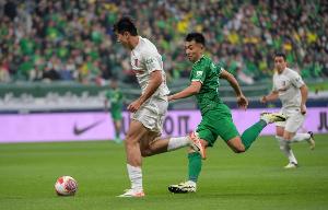 博主：國安全主力出征足協(xié)杯張健智在列，柏楊、何宇鵬因傷缺席