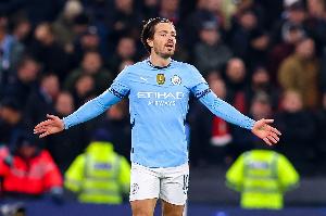 talksport：格拉利什需接受大幅降薪，才可能轉(zhuǎn)會西漢姆或埃弗頓