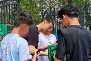 博主：韓佳奇在京津德比前歸隊，他清瘦了許多