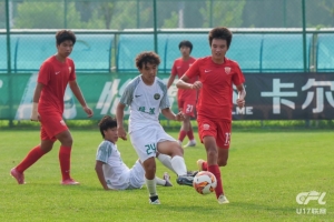 中青賽U17組：海港U17隊(duì)2-1浙江U17隊(duì)，6勝1平排名南區(qū)第一