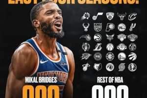 鐵人！大橋近4個賽季全勤&打了329場比賽 比NBA各隊都要多1場