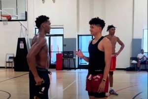 高端局??前CBA球員曬與馬瑟林同場競技：CBA打不明白 打NBA吧