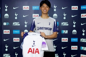 英媒：熱刺新援高井幸大即將與球隊合練